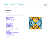 Tablet Screenshot of openmx-square.org